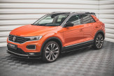 Maxton Design bočné prahové lišty VW T-Roc pred FL - čierny lesklý