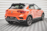 Maxton Design spoiler zadného nárazníka VW T-Roc pred FL - čierny lesklý