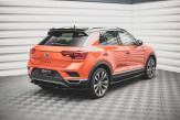 Maxton Design difúzor zadného nárazníka Street Pro VW T-Roc - červený