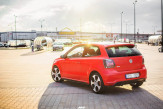 Maxton Design bočné spoilery zadného nárazníka VW Polo GTI 6R pred FL - čierny lesklý