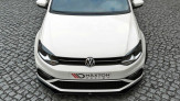 Maxton Design spoiler predného nárazníka VW Polo GTI 6R po FL Ver.2 - čierny lesklý