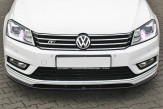 Maxton Design spoiler predného nárazníka VW Passat B7 R-Line Ver.1 - čierny lesklý