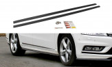 Maxton Design bočné prahové lišty VW Passat B7 R-Line - čierny lesklý