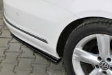 Maxton Design bočné spoilery zadného nárazníka VW Passat B7 R-Line Variant - čierny lesklý