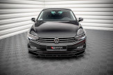 Maxton Design spoiler predného nárazníka VW Passat B8 po FL Ver.1 - čierny lesklý