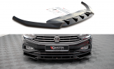 Maxton Design spoiler predného nárazníka VW Passat B8 po FL Ver.2 - čierny lesklý