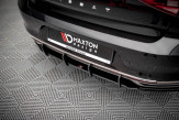 Maxton Design difúzor zadného nárazníka Street Pro VW Passat B8 po FL - červený