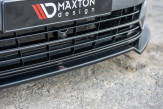 Maxton Design spoiler predného nárazníka VW Passat B8 R-Line pred FL Ver.2 - čierny lesklý