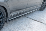 Maxton Design bočné prahové lišty VW Passat B8 R-Line pred FL - čierny lesklý