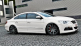 Maxton Design bočné prahové lišty VW Passat CC R36 R-Line pred FL - čierny lesklý