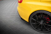 Maxton Design bočné spoilery zadného nárazníka Street Pro AUDI RS4 B8 - čierno červený