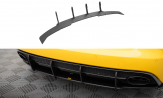 Maxton Design difúzor zadného nárazníka Street Pro AUDI RS4 B8 - čierno červený 