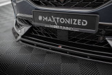 Maxton Design spoiler predného nárazníka CUPRA Formentor Ver.5 - čierny lesklý 