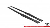 Maxton Design bočné prahové lišty Street Pro AUDI TTS / TT S-Line 8S - čierno červený