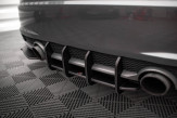 Maxton Design difúzor zadného nárazníka Street Pro AUDI TT S-Line 8S - čierno červený 