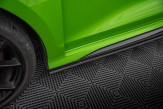 Maxton Design bočné prahové lišty AUDI RS3 8Y Sedan / Sportback - carbon