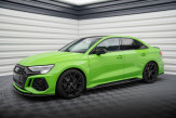 Maxton Design bočné prahové lišty AUDI RS3 8Y Sedan / Sportback - carbon