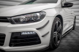 Maxton Design prítlačné krídielka predného nárazníka (canards) VW Scirocco 3 R pred FL - čierny