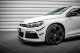 Maxton Design prítlačné krídielka predného nárazníka (canards) VW Scirocco 3 R pred FL - čierny