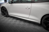 Maxton Design bočné prahové lišty Street Pro VW Scirocco 3 R pred FL - čierny 
