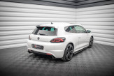 Maxton Design bočné spoilery zadného nárazníka VW Scirocco 3 R pred FL Ver.2 - čierny lesklý