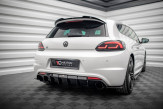 Maxton Design spoiler zadného nárazníka VW Scirocco 3 R pred FL Ver.1 - čierny lesklý