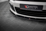 Maxton Design spoiler predného nárazníka VW Scirocco 3 R pred FL Ver.3 - čierny lesklý