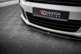 Maxton Design spoiler predného nárazníka Street Pro VW Scirocco 3 R pred FL - čierny 