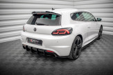 Maxton Design bočné spoilery zadného nárazníka Street Pro VW Scirocco 3 R pred FL - čierny 