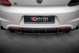 Maxton Design difúzor zadného nárazníka Street Pro VW Scirocco 3 R pred FL - čierny 