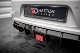 Maxton Design LED brzdové svetlo zadného nárazníka VW Scirocco 3 R pred FL - čierny lesklý  
