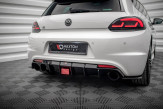 Maxton Design LED brzdové svetlo zadného nárazníka VW Scirocco 3 R pred FL - čierny lesklý  