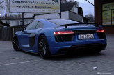 Maxton Design bočné prahové lišty AUDI R8 Type 4S pred FL - čierny lesklý