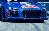 Maxton Design Racing spoiler predného nárazníka AUDI R8 Type 4S pred FL - čierny 