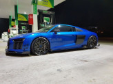 Maxton Design Racing bočné prahové lišty AUDI R8 Type 4S pred FL - čierny 