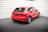 Maxton Design difúzor zadného nárazníka Street Pro AUDI A3 8Y Sportback - čierny 