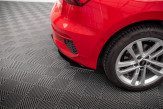 Maxton Design difúzor zadného nárazníka Street Pro AUDI A3 8Y Sportback - čierno červený 
