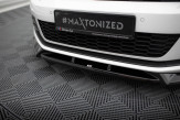 Maxton Design spoiler predného nárazníka VW Scirocco 3 po FL Ver.2 - čierny lesklý