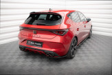 Maxton Design bočné spoilery zadného nárazníka CUPRA Leon Hatchback Ver.1 - čierny lesklý 