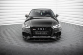 Maxton Design spoiler predného nárazníka Street Pro AUDI RS3 8V po FL Sedan - čierny 