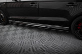 Maxton Design bočné prahové lišty Street Pro AUDI RS3 8V po FL Sedan - čierny 