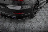 Maxton Design bočné spoilery zadného nárazníka Street Pro AUDI RS3 8V po FL Sedan - čierno červený 