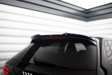 Maxton Design predĺženie strešného spoilera AUDI A3 8V Sportback po FL - čierny lesklý  