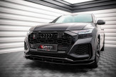 Maxton Design spoiler predného nárazníka AUDI RS Q8 Ver.1 - čierny lesklý  