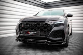 Maxton Design spoiler predného nárazníka AUDI RS Q8 Ver.3 - čierny lesklý  