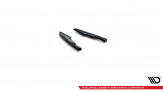 Maxton Design bočné spoilery zadného nárazníka AUDI RS Q8 - čierny lesklý  