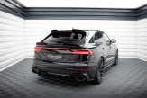 Maxton Design horné predĺženie strešného spoilera 3D AUDI RS Q8 - čierny lesklý  