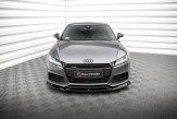 Maxton Design spoiler predného nárazníka AUDI TTS / TT S-Line 8S pred FL Ver.1 - čierny lesklý  