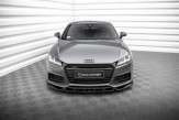 Maxton Design spoiler predného nárazníka AUDI TTS / TT S-Line 8S pred FL Ver.2 - čierny lesklý  