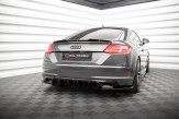 Maxton Design predĺženie strešného spoilera AUDI TTS / TT S-Line 8S pred FL - čierny lesklý  